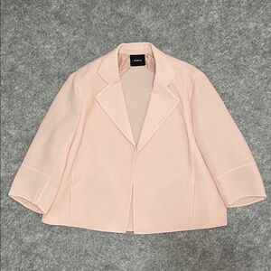 Akris Blush Pink Cropped Blazer
